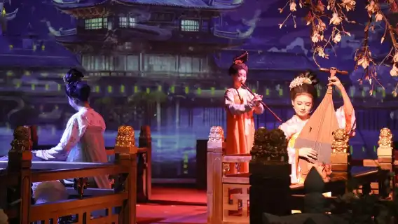 Shenzhen Xuyan·Immersive Tang Dynasty Palace Banquet (traditional music and dance performance + royal visual and culinary feast + optional ancient costume/makeup experience)