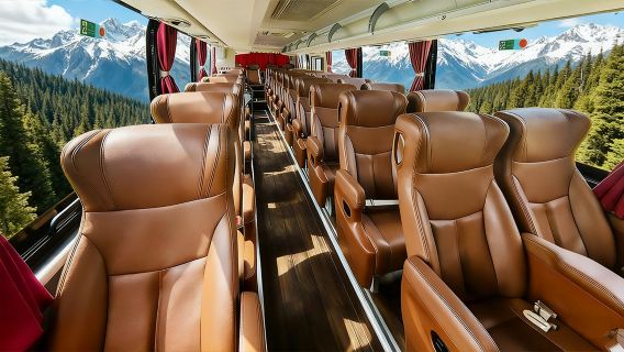 成都出發-畢棚溝景區 接駁車【2+1豪華保姆】單程·來回可選｜正規車輛·舒適空調/豪華保姆2+1大巴可選