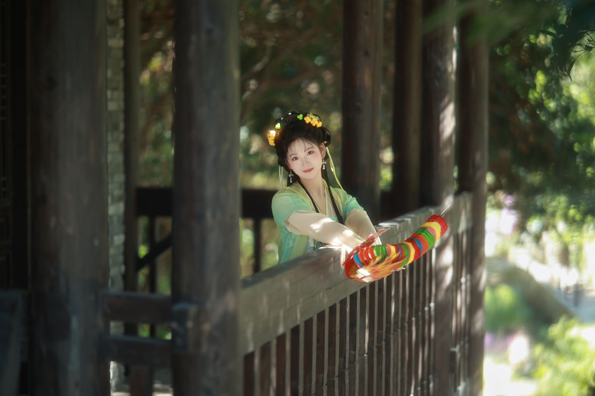 Shenzhen Gankeng Hakka Town Trip Moments[Costume rental + traditional makeup and styling experience + optional photography service + diverse costume selection]