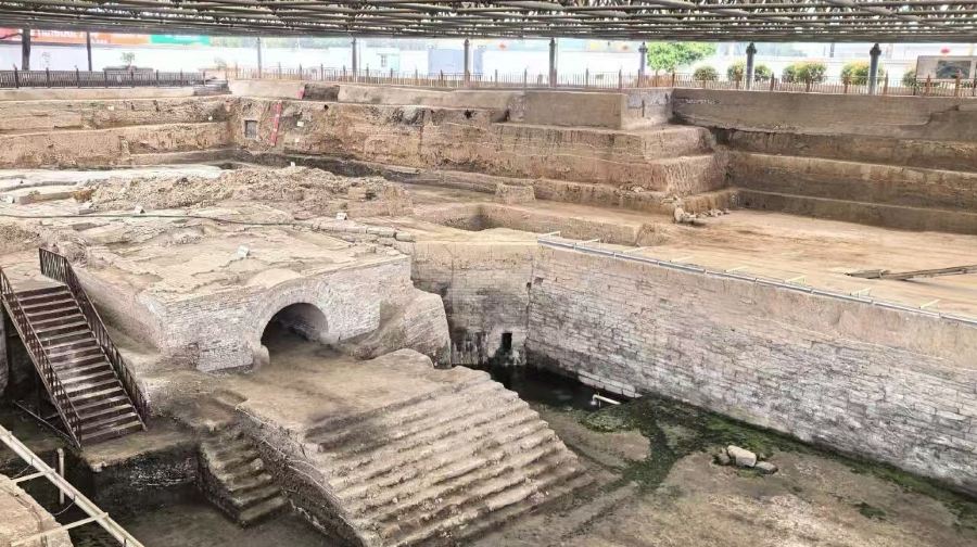 【小龍旅遊】探秘-州橋遺址山陝甘會館開封博物館 鼓樓夜市一日
