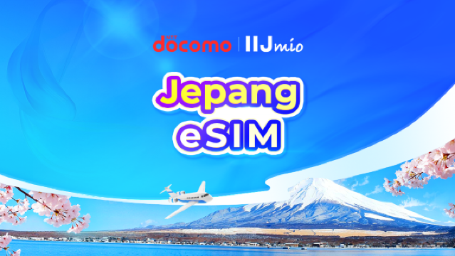 Jepang DOCOMO(IIJmio) 4G eSIM | TikTok & ChatGPT Tersedia | Paket harian/Paket data total | Penagihan per hari kalender | 1-30 Hari | Kode QR
