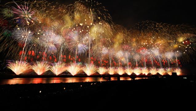 ทัวร์ 1 วัน การแสดงดอกไม้ไฟเมืองนางาโอกะ · ไปกลับจากโตเกียว