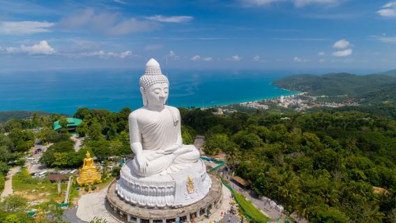Kota Tua Phuket + Patung Buddha Besar, Pelatihan dan Pengajaran Phuket 12 jam