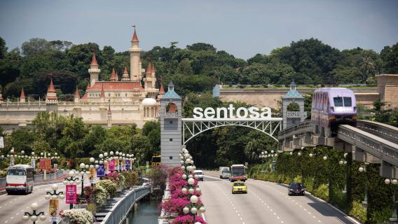 Sentosa express train ticket