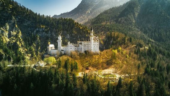 Lawatan Sehari Sewaan Peribadi ke Istana Neuschwanstein di Jerman [Pergi-Balik dari Munich/Pemandu Pelancong Berbahasa Cina]