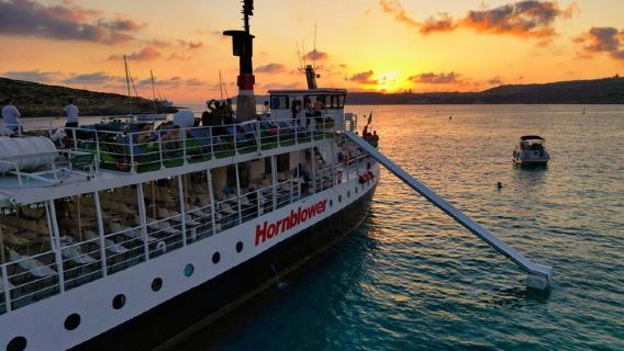 Malta Sunset Boottocht: Bugibba naar Comino Blue Lagoon Cruise