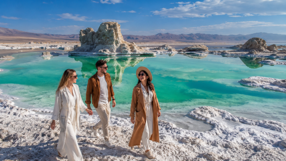 Excursión privada de un día solo ida de Chaka al lago Esmeralda de Dachaidan