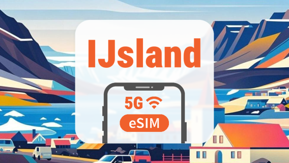 IJsland 5G eSIM | Dubbel Netwerk • AI & TikTok | 1–30 Dagen | QR-code