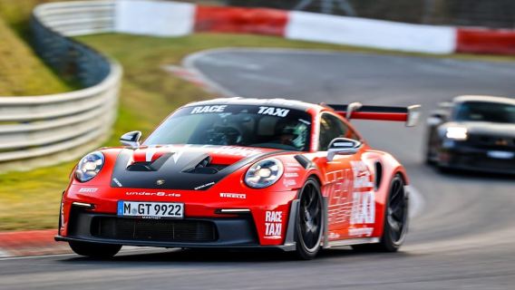 뉘르부르크링 노르트슐라이페: 포르쉐 911 GT3 RS의 코파일럿