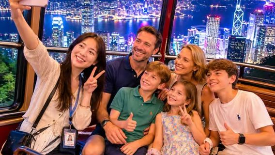 Hong Kong: Tur Tram Puncak Sky Terrace 428 & Foto