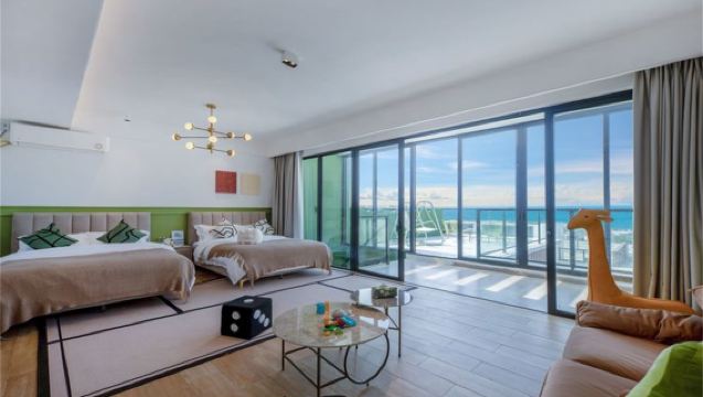 惠東東部灣水公園·過夜露營【九銘嶼海4房泳池營地【燒烤+麻將+KTV】畢業遊團建拓展】