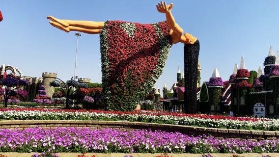 Dubai Miracle Garden Admission Ticket