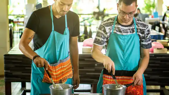 태국 치앙마이 할머니의 주방(태국 요리 요리 학교) 반나절 투어
