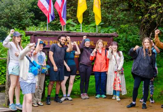 Chiang Mai's Doi Inthanon Waterfalls and Village Adventure