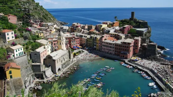 Cinque Terre: Day Trip from Florence + Boat Tour + Optional Hiking