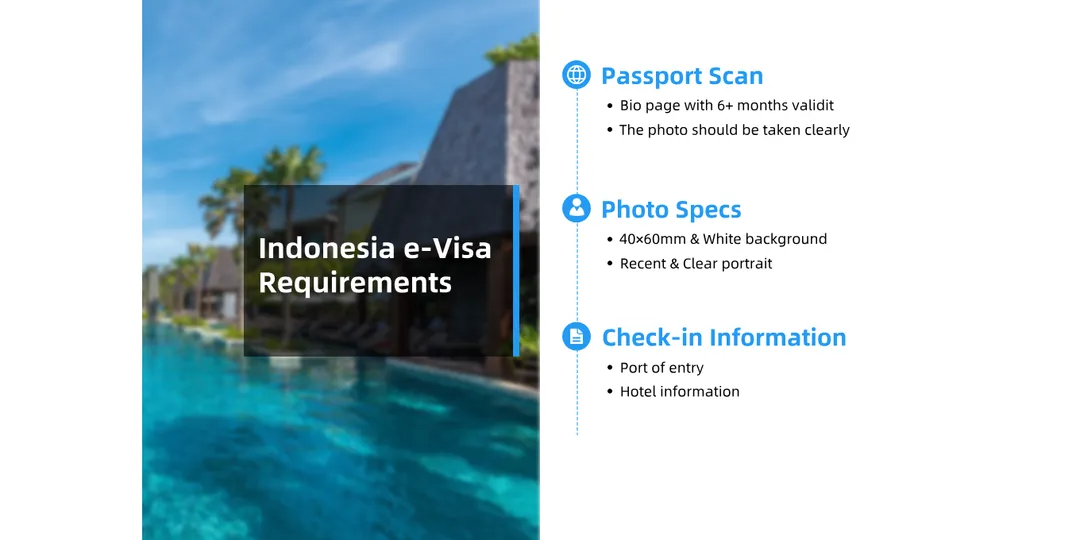 What do you need to apply for Indonesia visa?
