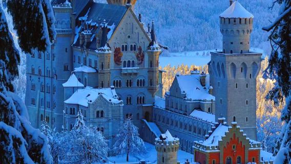 บาวาเรีย ประเทศเยอรมนี|ทัวร์หนึ่งวันปราสาทนอยชวานสไตน์ + ปราสาทโฮเฮนชวังเกา + สะพานมาเรีย บริการภาษาจีนและภาษาอังกฤษ