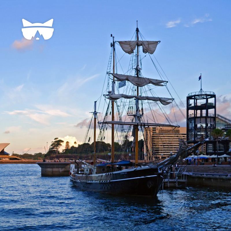 Australia Tourism Sydney Harbour Vintage Tall Sailing Half Day Tour