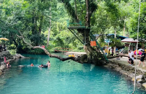 萬榮一日遊【含滑索叢林飛躍+坦江溶洞 +水下溶洞+1號潟湖】