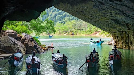 From Ninh Binh: Phong Nha Cave and Dark Cave Day Trip