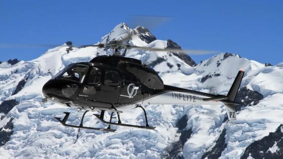 Neuseeland Mount Cook 45-minütiger Helikopterflug - Helikopterrundflug über den Tasman-Gletscher - inklusive Gletscherlandung