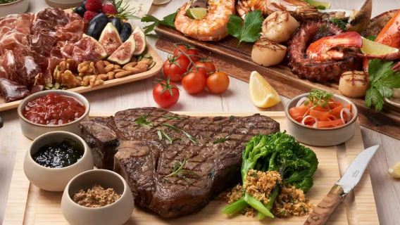 платежный ваучер на 100 сингапурских долларов в ресторан Osia Steak and Seafood Grill в Курортах World Sentosa Singapore