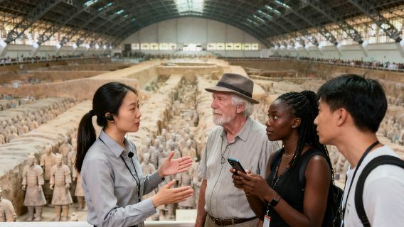 Tur privat satu hari ke Pasukan Terakota di Istana Huaqing