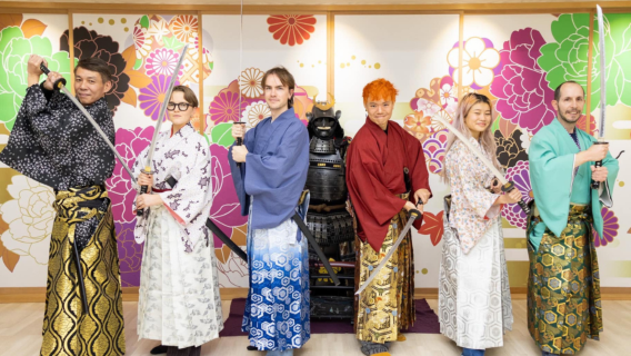 [Samurai Ninja Experience Kotonoha] Choose One: Samurai (Tate) Experience or Ninja Experience (60-min Private Session) Workshop Experience