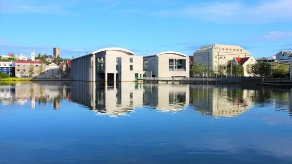 Reykjavik in-depth art tour with private charter: Reykjavík City Hall + Perlan + three major art galleries