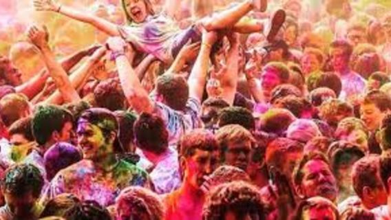 Kathmandu Durbar Square | Holi Festival Celebration in Nepal