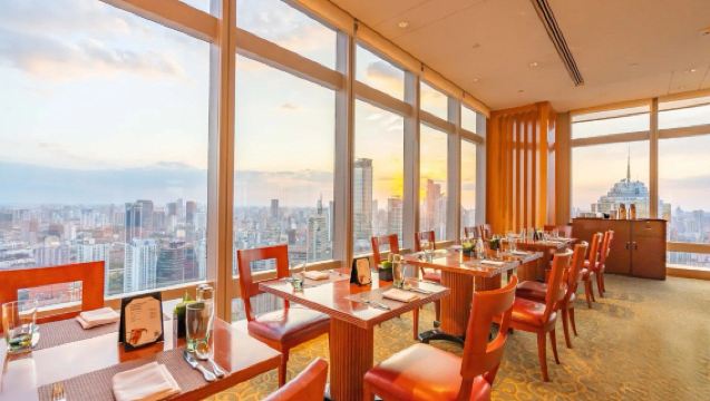 บุฟเฟ่ต์ร้านกาแฟ JW Marriott ที่เซี่ยงไฮ้ Tomorrow Square