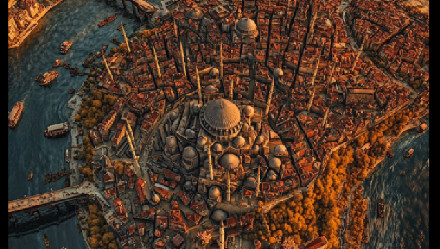 阿亞索菲亞大清真寺+蘇丹艾哈邁德清真寺+託普卡帕宮+君士坦丁堡賽馬場