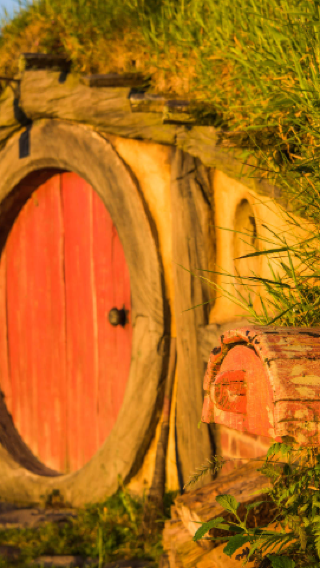 Auckland round-trip: Hobbiton movie set join-in tour | English group