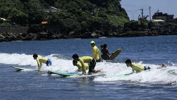 Yilan Wai'ao twin lions surfing | Beginner experience training and surfing board rental