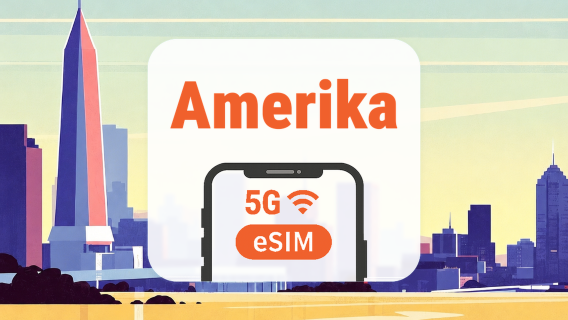 ABD 5G eSIM | Yerel IP • Tüm AI & TikTok | 1–30 Gün | QR Kod
