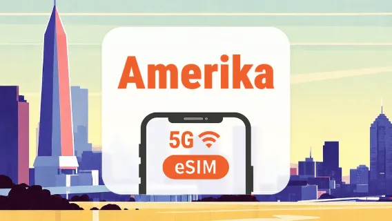 ABD 5G eSIM | Yerel IP • Tüm AI & TikTok | 1–30 Gün | QR Kod