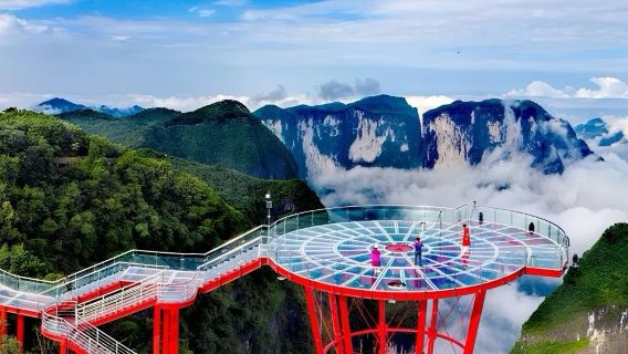 Zhangjiajie Montaña Qixing + Ciudad Dayong Fantástica (con guía durante todo el recorrido + traslado al hotel en vehículo privado)