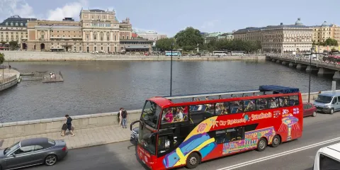 瑞典斯德哥爾摩CitySightseeing開篷巴士(隨上隨下+老城王宮打卡+瓦薩博物館)