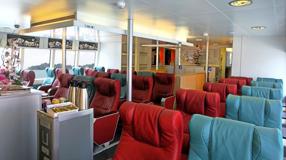 On Ferry To Bintan