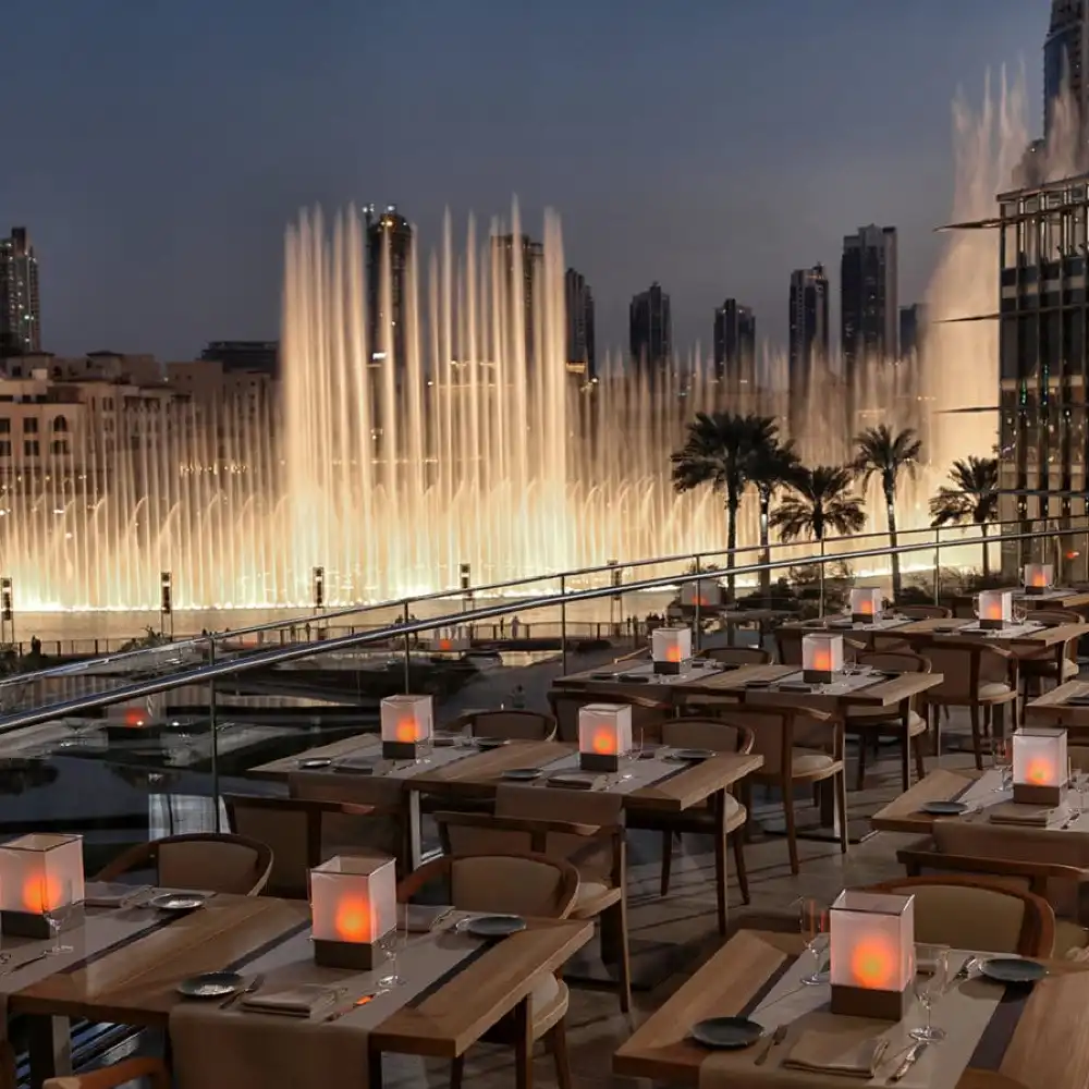 Armani Hotel Dubai Dining|Afternoon Tea/Mediterraneon Buffet