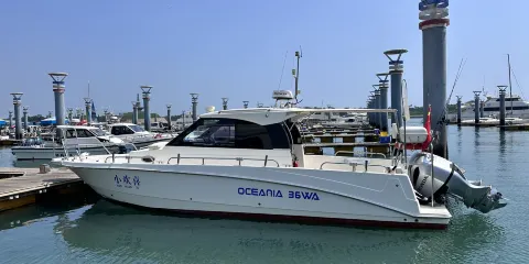山東日照歡喜遊艇出海海釣(魚竿魚餌+專業教練+收穫歸客人)