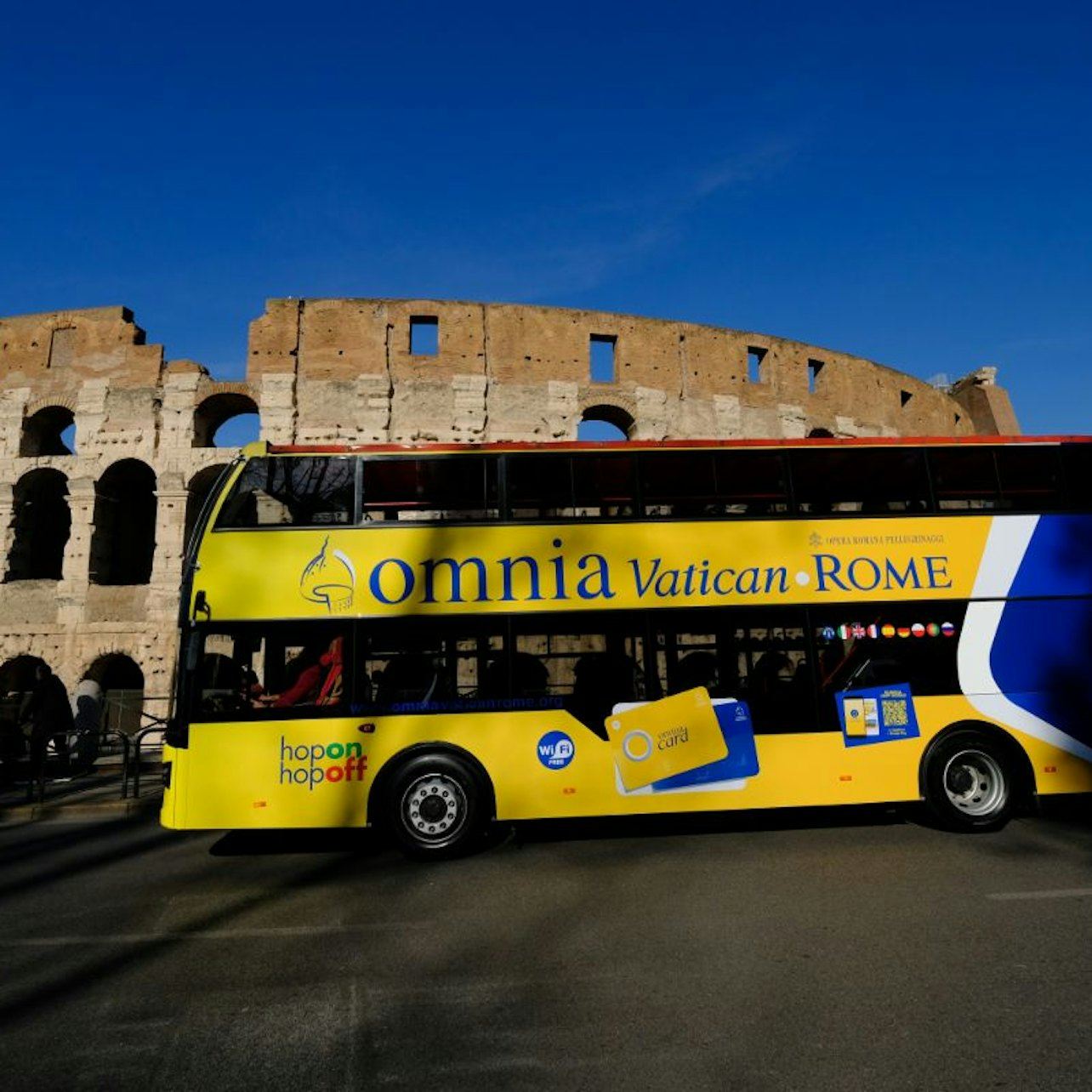 Ватикан и Рим: автобусная экскурсия с возможностью высадки и посадки на разных остановках.