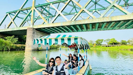Yilan | Perahu Ekologi Sungai Dongshan | Pengalaman Perahu Listrik dan Sepeda Air