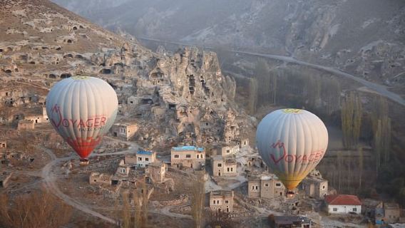 Soganli Valley Hot Air Balloon Ride at Sunrise
