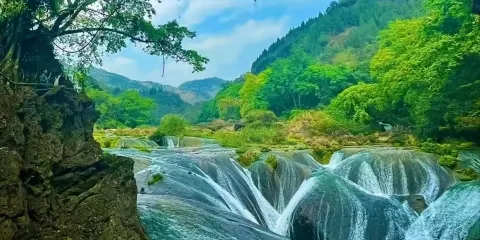 【貴陽起止】2+1陸地頭等艙黃果樹瀑布、天星橋、陡坡塘1日遊