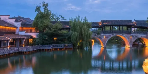 上海出發:桐鄉-烏鎮-濮院時尚古鎮導遊服務【不含車】