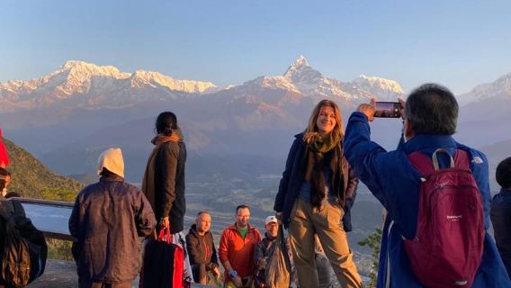 Da Pokhara: tour dell'Himalaya all'alba di Sarangkot