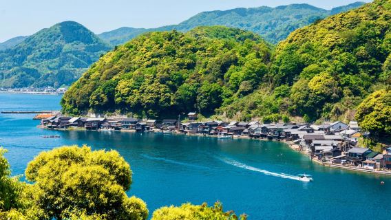 однодневный тур Kyoto Amanohashidate + Ine + Miyama (обслуживание на китайском и английском языках)