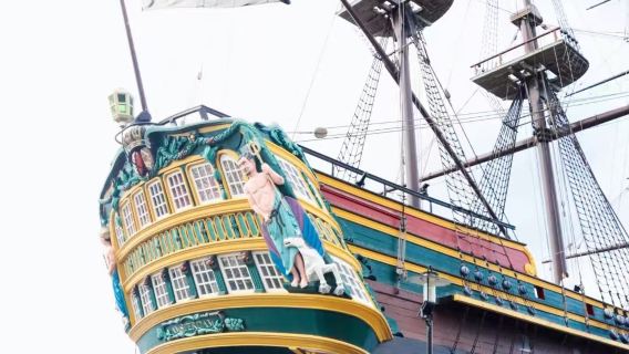 荷蘭阿姆斯特丹弗蘭克之家+阿姆斯特丹王宮+海事博物館一日遊