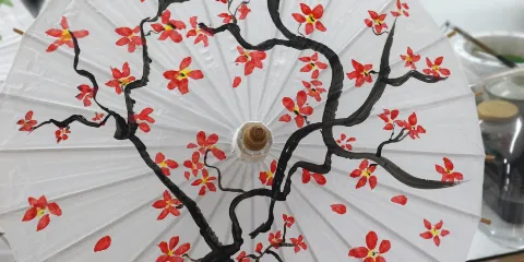 江西上饒婺源手繪油紙傘製作/採茶製茶非遺體驗【零經驗可玩+專業老師帶玩】